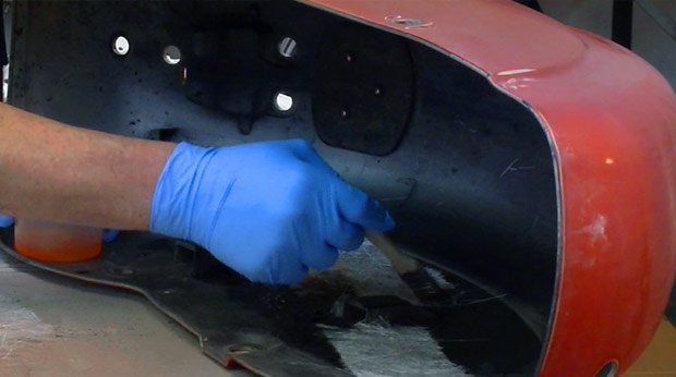 Fiberglass mats for repairs